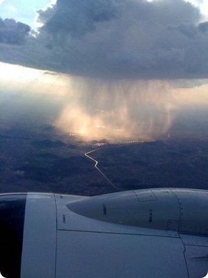 lluvia avion